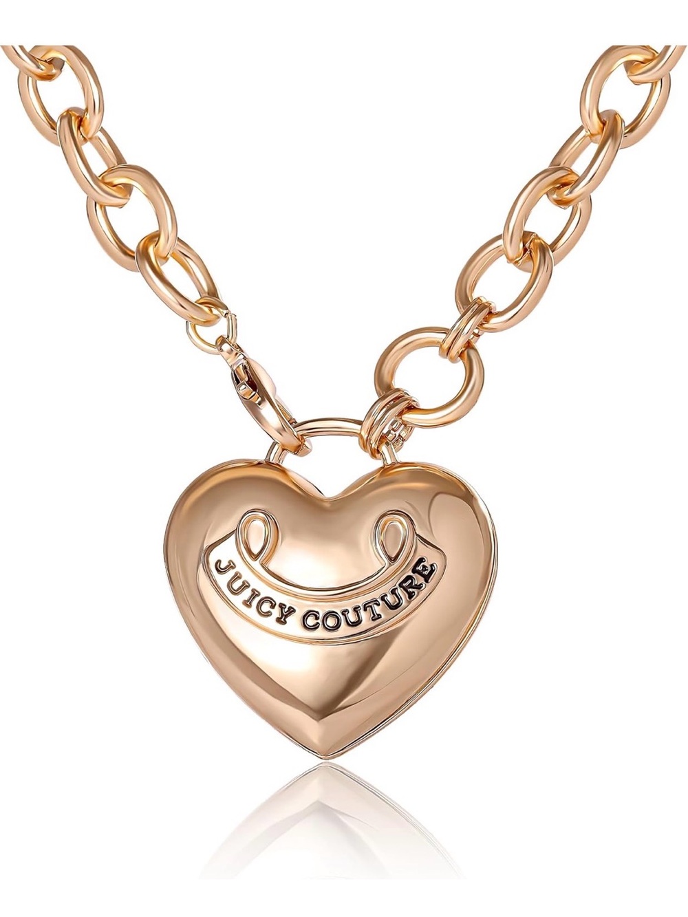 Beautiful juicy couture heart necklace